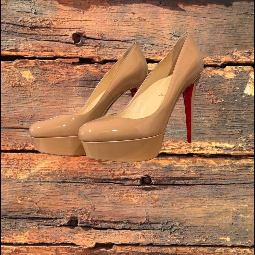 Christian loubouton “Bianca 120 Patent Calf 1120449